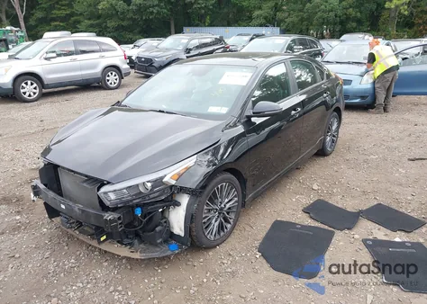 2022 Kia Forte Gt-Line из США, поврежденный, VIN 3KPF54AD6NE484615